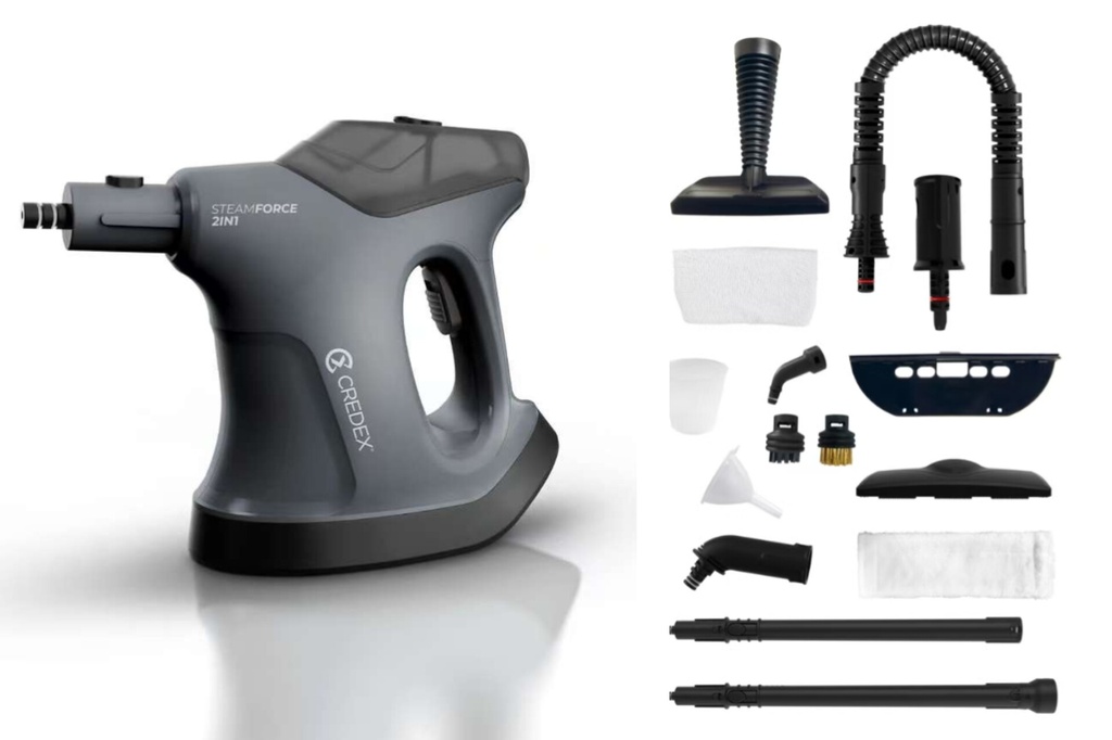 CredeX® SteamForce Hand Steam Cleaner